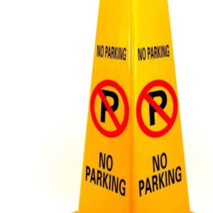 no parking cone