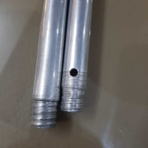 Aluminium stick 150cm with Metal Thread